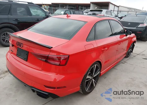 2018 Audi Rs 3 2.5T z USA, uszkodzony, nr VIN WUABWGFF8J1905483